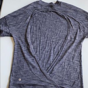 Lululemon short sleeve shirt.